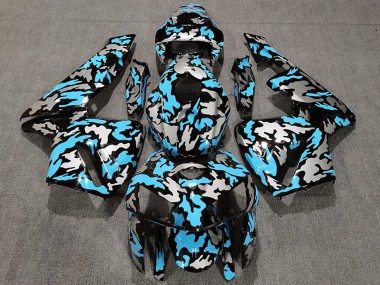 Carena Moto Honda CBR600RR 2005-2006 - Camouflage Azzurro Chiaro Fabbrica