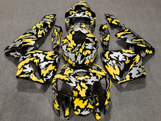 Carena Moto Honda CBR600RR 2005-2006 - Camouflage Giallo