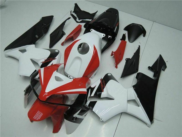 Kit Carena Moto Honda CBR600RR 2005-2006 - Bianco Rosso Nero
