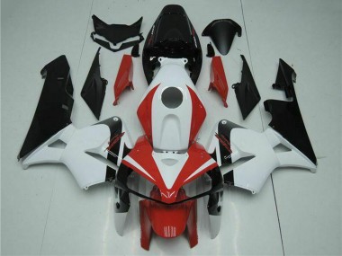 Kit Carena Moto Honda CBR600RR 2005-2006 - Bianco Rosso Nero Fabbrica
