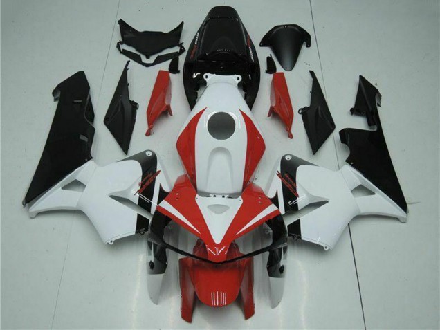 Kit Carena Moto Honda CBR600RR 2005-2006 - Bianco Rosso Nero