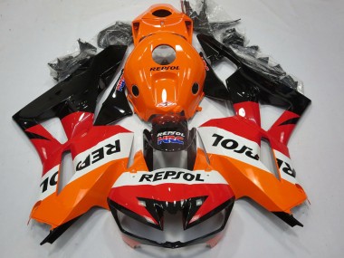 Carena Moto Honda CBR600RR 2013-2023 - Arancia Bianco Rosso Nero Lucido Repsol Fabbrica