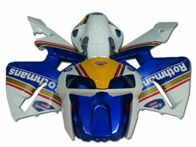 Carena Moto Honda CBR600RR 2005-2006 - Blu Oro Rosso Bianco Rothmans