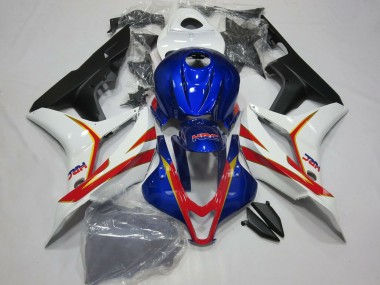 Carena Moto Honda CBR600RR 2007-2008 - Bianco Rosso Blu HRC Fabbrica