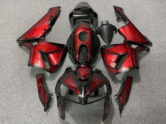 Carena Moto Honda CBR600RR 2005-2006 - Caramella Rosso Profondo