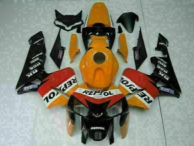 Carena Moto Honda CBR600RR 2005-2006 - Arancia Bianco Rosso Nero Repsol Fabbrica