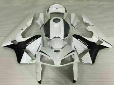 Kit Carena Moto ABS Honda CBR600RR 2005-2006 - Bianco Nero Fabbrica