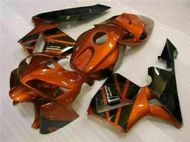 Kit Carena Moto Honda CBR600RR 2005-2006 - Arancia Nero Fabbrica