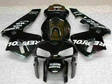 Carena Moto Honda CBR600RR 2005-2006 - Nero Repsol Fabbrica