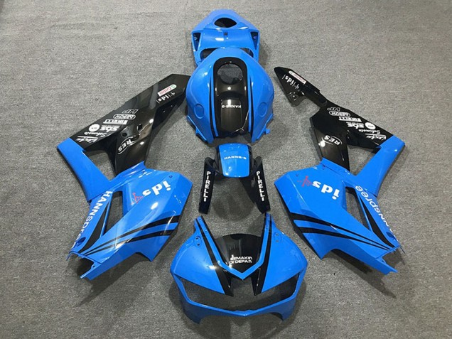 Carene Moto Honda CBR600RR 2013-2026 - Blu Nero Lucido