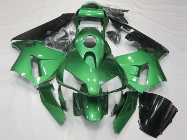 Carena Moto Honda CBR600RR 2003-2004 - Verde Nero Lucido Fabbrica
