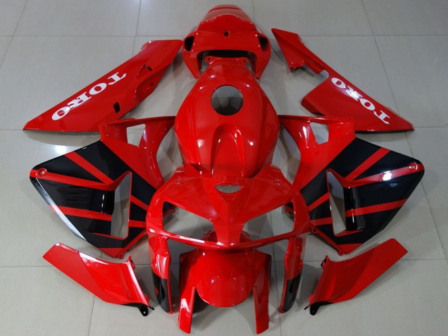 Carena Moto Honda CBR600RR 2005-2006 - Lucido Rosso Nero