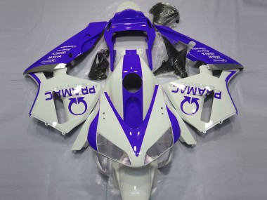 Carena Moto Honda CBR600RR 2003-2004 - Bianco Blu Pramac Fabbrica