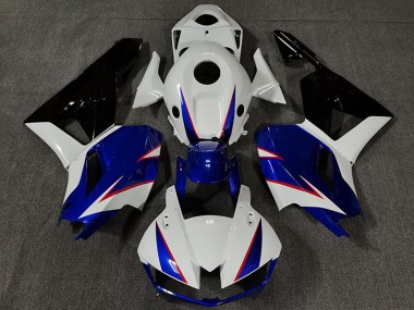 Carene Moto Honda CBR600RR 2013-2026 - Bianco Blu Nero Lucido Fabbrica