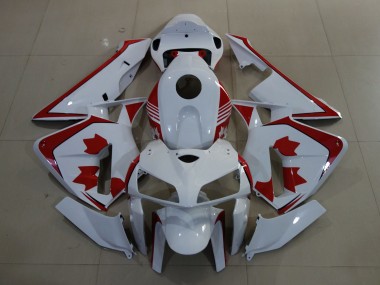 Carena Moto Honda CBR600RR 2005-2006 - Bianco Rosso Canada Fabbrica