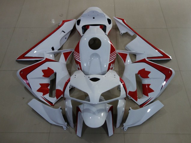 Carena Moto Honda CBR600RR 2005-2006 - Bianco Rosso Canada