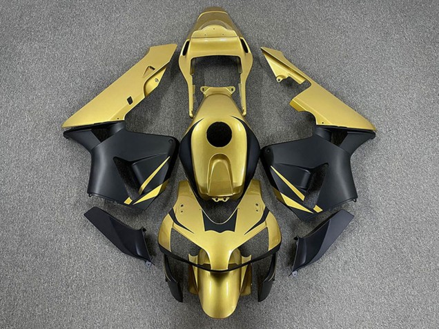 Carena Moto Honda CBR600RR 2003-2004 - Oro Nero Opaco