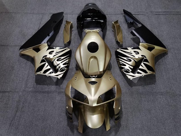 Carena Moto Honda CBR600RR 2005-2006 - Oro Nero Bianco