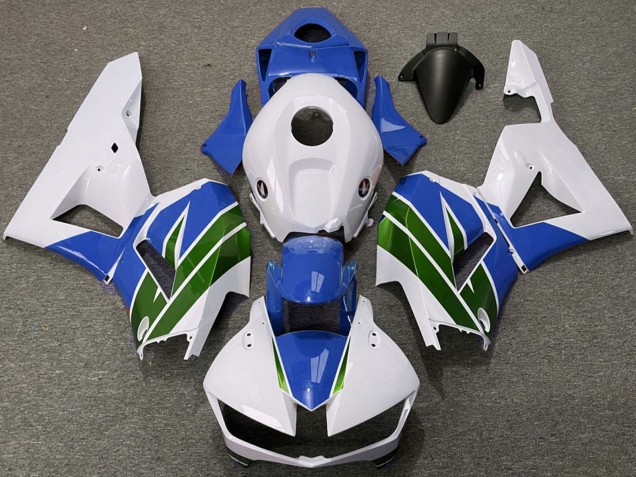 Carene Moto Honda CBR600RR 2013-2026 - Bianco Blu Verde