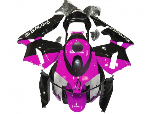 Carena Moto Honda CBR600RR 2003-2004 - Rosa Nero Lucido Power