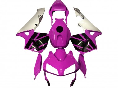 Carena Moto Honda CBR600RR 2003-2004 - Argento Rosa Nero Lucido Fabbrica