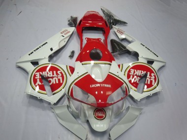 Carena Moto Honda CBR600RR 2003-2004 - Bianco Rosso Lucky Strike Fabbrica