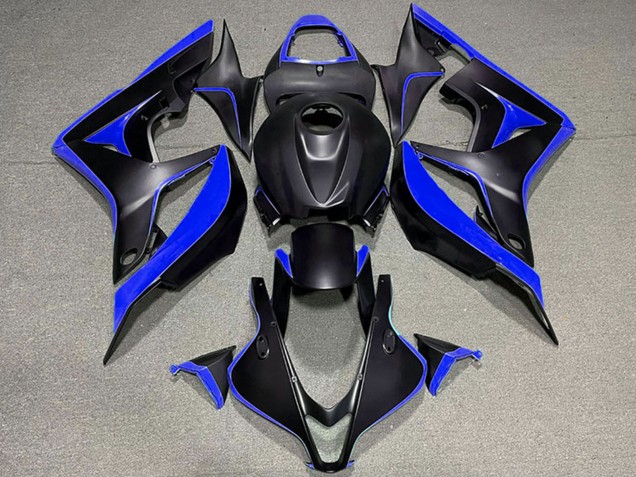 Carena Moto Honda CBR600RR 2007-2008 - Blu Nero Opaco
