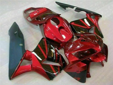 Kit Carena Moto ABS Honda CBR600RR 2005-2006 - Rosso Nero Fabbrica