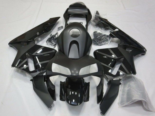 Carena Moto Honda CBR600RR 2003-2004 - Nero Lucido Nero Opaco