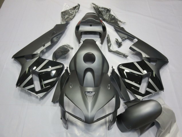 Carena Moto Honda CBR600RR 2005-2006 - Grigio Opaco Nero
