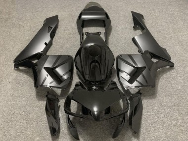 Carena Moto Honda CBR600RR 2003-2004 - Nero Lucido Grigio Opaco OEM Stile Fabbrica