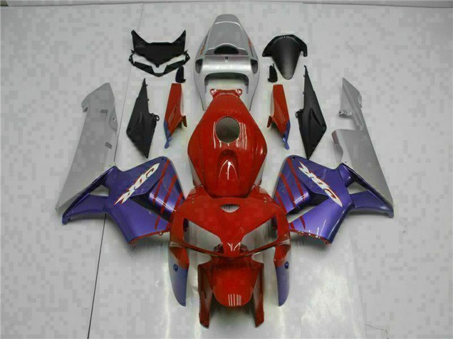 Carena Moto Honda CBR600RR 2005-2006 - Rosso Viola Grigio