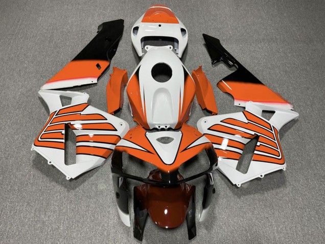 Carena Moto Honda CBR600RR 2005-2006 - Bianco Arancia Ali