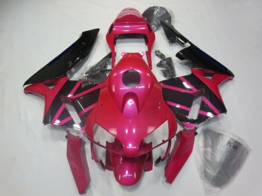 Carena Moto Honda CBR600RR 2003-2004 - Rosa Nero Lucido Fabbrica