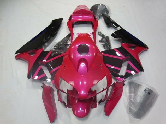 Carena Moto Honda CBR600RR 2003-2004 - Rosa Nero Lucido
