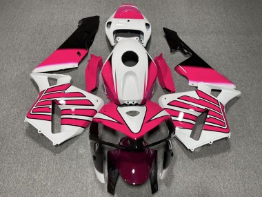Carena Moto Honda CBR600RR 2005-2006 - Bianco Rosa Ali Fabbrica