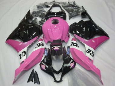 Carena Moto Honda CBR600RR 2009-2012 - Rosa Bianco Nero Lucido Repsol Fabbrica