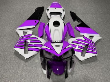 Carena Moto Honda CBR600RR 2005-2006 - Viola Bianco Ali Fabbrica