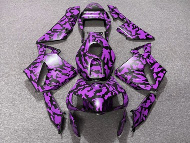 Carena Moto Honda CBR600RR 2003-2004 - Viola Nero Camouflage Fabbrica