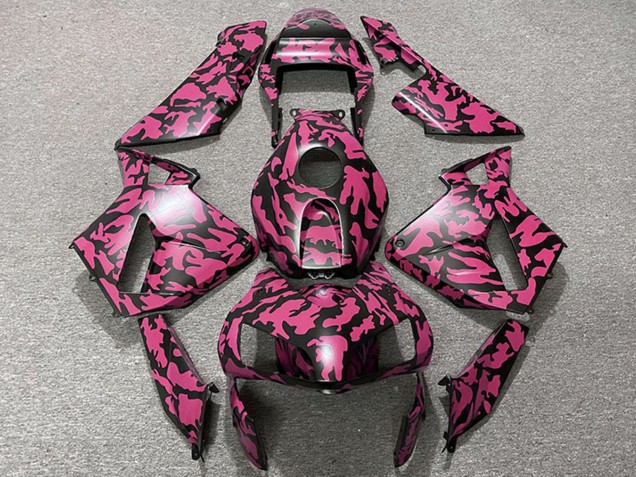Carena Moto Honda CBR600RR 2003-2004 - Rosso Nero Camouflage