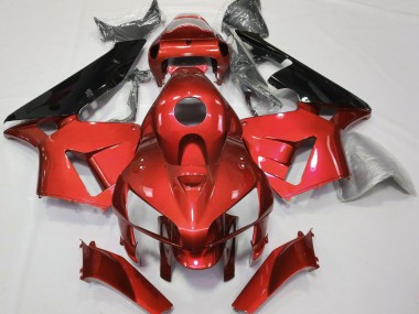 Carena Moto Honda CBR600RR 2005-2006 - Rosso Nero CBR Stile Fabbrica