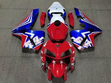 Carena Moto Honda CBR600RR 2005-2006 - Bianco Rosso Blu 69 Fabbrica