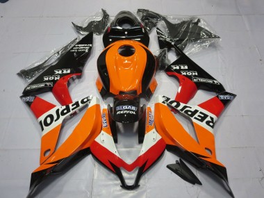 Carena Moto Honda CBR600RR 2007-2008 - Arancia Bianco Rosso Nero Lucido Repsol Fabbrica