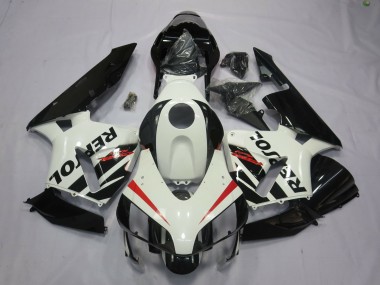 Carena Moto Honda CBR600RR 2003-2004 - Bianco Rosso Nero Lucido Repsol OEM Stile Fabbrica