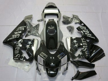 Carena Moto Honda CBR600RR 2003-2004 - Argento Nero Lucido SevenStars Fabbrica