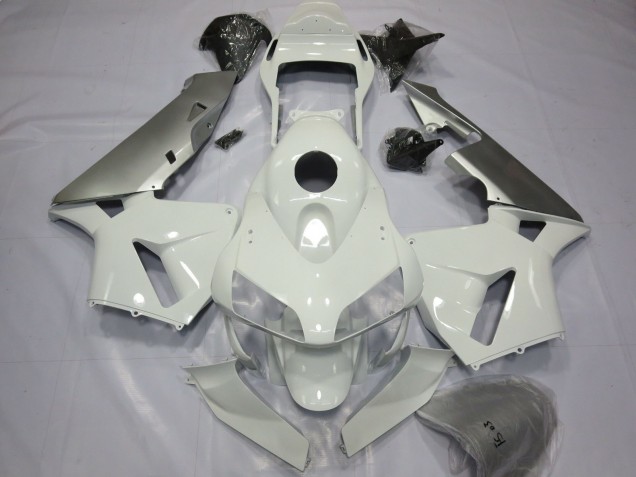 Carena Moto Honda CBR600RR 2003-2004 - Argento Bianco