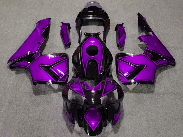 Carena Moto Honda CBR600RR 2003-2004 - Viola Nero Lucido