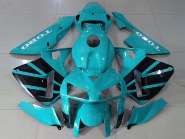 Carena Moto Honda CBR600RR 2005-2006 - Verde Acqua OEM Stile Fabbrica