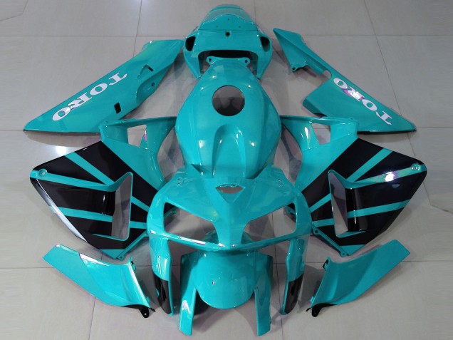 Carena Moto Honda CBR600RR 2005-2006 - Verde Acqua OEM Stile