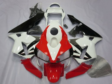 Carena Moto Honda CBR600RR 2003-2004 - Bianco Rosso Nero Lucido Fabbrica